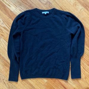 The Cashmere Project S Puff Sleeve Crewneck